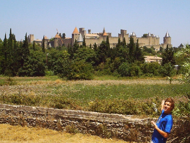 Borgen i Carcassonne